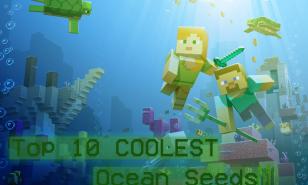 Thumbnail of Steve and Alex from Minecraft swimming through an ocean